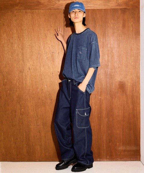 LAKOLE（ラコレ）の「【接触冷感】シックフェードT / 638902（Tシャツ/カットソー・メンズ・ブラック/ブルー/グリーン/ホワイト/ボルドー/イエロー・MEDIUM/X-LARGE/LARGE）」の13枚目の写真