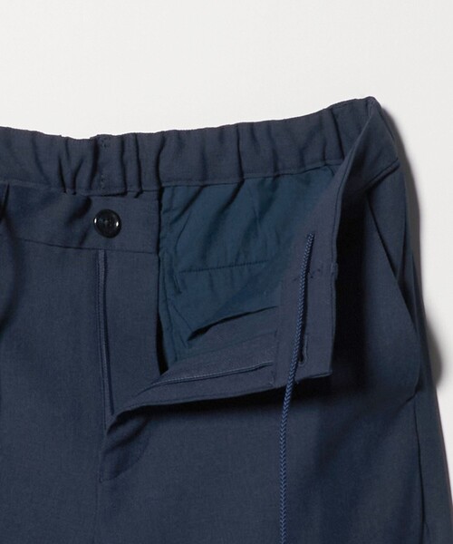 A DAY IN THE LIFE UNITED ARROWS(アデイインザライフユナイテッドアローズ)の「リネンライク ドビー イージーパンツ-吸水速乾-<A DAY IN THE LIFE>(スラックス・メンズ・ネイビー/ダークグレー/モカ/ナチュラル・XL/L/S/M)」の8枚目の写真