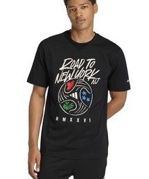 【別注】アディダス adidas FIFA WC ロード・トゥ・NY NJ グラフィック Tシャツ 限定コラボ