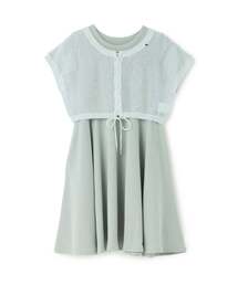 kate spade new york kids | 【人気商品再入荷】【直営店で取り扱い無し】ガールズ メッシュニット×ワンピースセット(ワンピース)