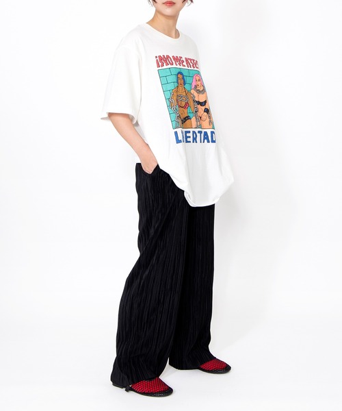 PUNYUS(プニュズ)の「セルフカットプリーツパンツ(その他パンツ・レディース・ダークグリーン/ブラック/パープル/スミクロ/オレンジ系その他・2/1/5/4/3)」の11枚目の写真