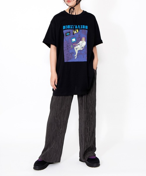 PUNYUS(プニュズ)の「セルフカットプリーツパンツ(その他パンツ・レディース・ダークグリーン/ブラック/パープル/スミクロ/オレンジ系その他・2/1/5/4/3)」の16枚目の写真