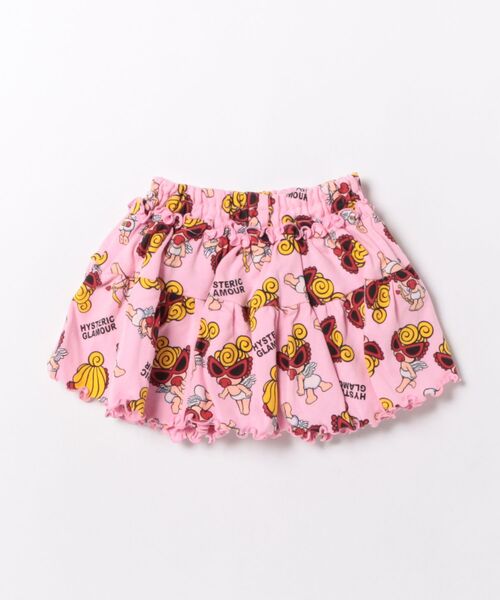 ANGEL MINI総柄 インナーパンツ付き フリルスカート
