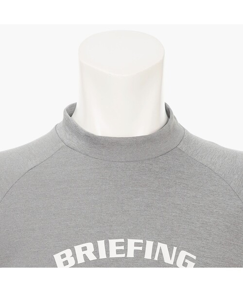 BRIEFING(ブリーフィング)の「【BRIEFING GOLF/ブリーフィングゴルフ】MEN’S COLLEGE LOGO HIGHNECK RF(Tシャツ/カットソー・メンズ・ホワイト/グレー/ネイビー/ブラック・L/M/S)」の20枚目の写真