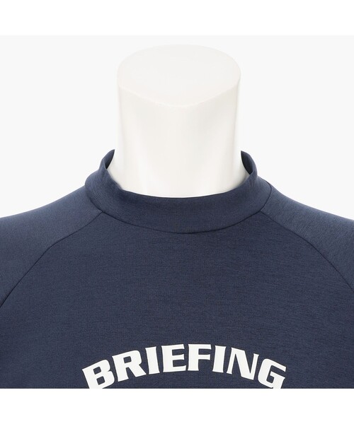 BRIEFING(ブリーフィング)の「【BRIEFING GOLF/ブリーフィングゴルフ】MEN’S COLLEGE LOGO HIGHNECK RF(Tシャツ/カットソー・メンズ・ホワイト/グレー/ネイビー/ブラック・L/M/S)」の16枚目の写真