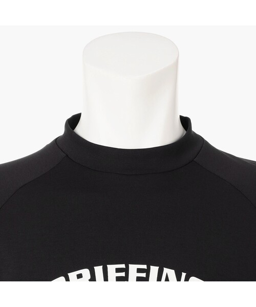 BRIEFING(ブリーフィング)の「【BRIEFING GOLF/ブリーフィングゴルフ】MEN’S COLLEGE LOGO HIGHNECK RF(Tシャツ/カットソー・メンズ・ホワイト/グレー/ネイビー/ブラック・L/M/S)」の6枚目の写真