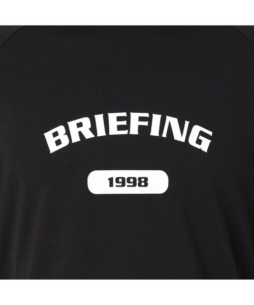 BRIEFING(ブリーフィング)の「【BRIEFING GOLF/ブリーフィングゴルフ】MEN’S COLLEGE LOGO HIGHNECK RF(Tシャツ/カットソー・メンズ・ホワイト/グレー/ネイビー/ブラック・L/M/S)」の7枚目の写真