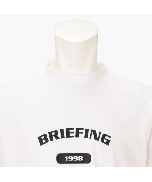 BRIEFING(ブリーフィング)の「【BRIEFING GOLF/ブリーフィングゴルフ】MEN’S COLLEGE LOGO HIGHNECK RF(Tシャツ/カットソー・メンズ・ホワイト/グレー/ネイビー/ブラック・L/M/S)」の13枚目の写真