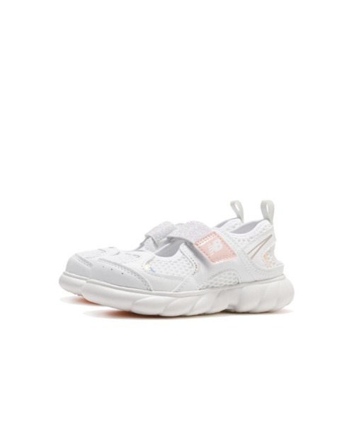NEW BALANCE(ニューバランス)の「NEW BALANCE ニューバランス 14-16 I230 1PE(W) I230 I230 1PE WHITE/PINK(1PE)(サンダル・キッズ・ホワイト・16/15 /14)」の1枚目の写真