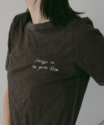 anuke(�A���k�[�N)��Lettering Washer T-Shirts(T�V���c/�J�b�g�\�[)