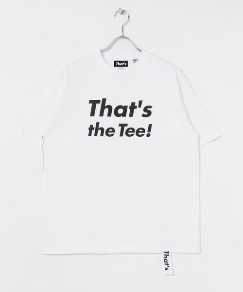 THE GOODLAND MARKET（ザグッドランドマーケット）の「『一部別注カラー』That’s　THE TEE THATS（Tシャツ/カットソー・メンズ・ブラック/ホワイト/ベージュ・X-LARGE/LARGE/MEDIUM）」の2枚目の写真