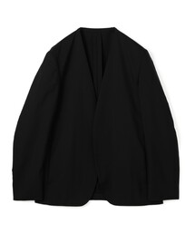 EDITION（エディション）の「Super120's ウォッシャブルウール ノーカラージャケット（ノーカラージャケット）」