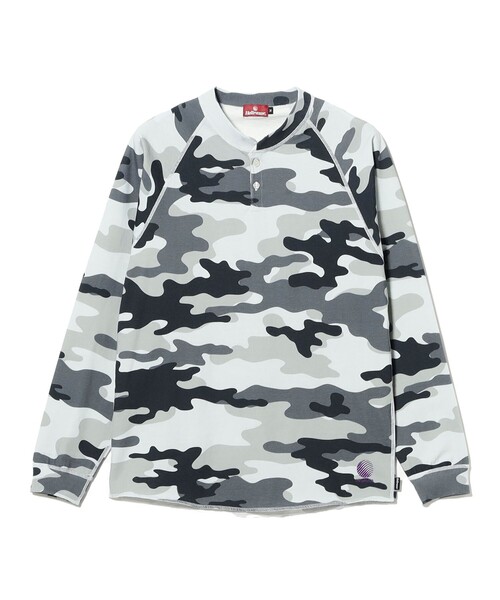 Hellrazor(ヘルレイザー)の「HELLRAZOR / HENRY RAGLAN LS SHIRT(Tシャツ/カットソー・メンズ・その他・XL/L/M)」の1枚目の写真