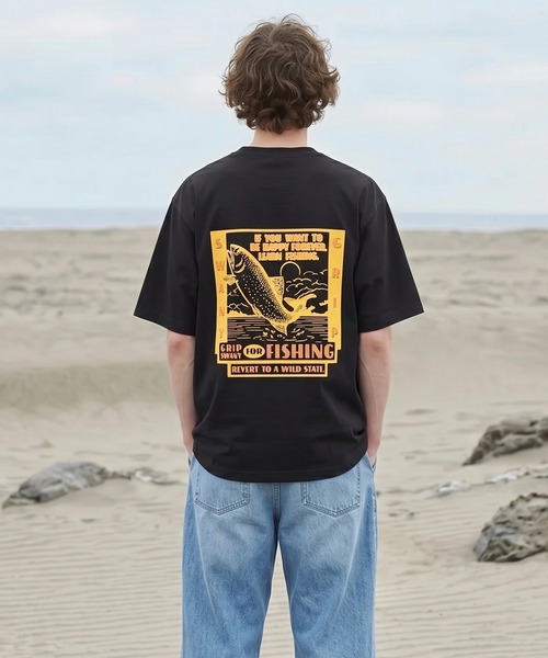 GRIP SWANY(グリップスワニー)の「【GSMCT-200】Forever Fishing Tee(Tシャツ/カットソー・メンズ・ホワイト/ブラック・XL/L/M/S/XXL)」の2枚目の写真