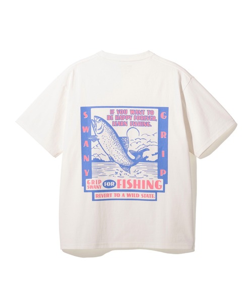 GRIP SWANY(グリップスワニー)の「【GSMCT-200】Forever Fishing Tee(Tシャツ/カットソー・メンズ・ホワイト/ブラック・XL/L/M/S/XXL)」の11枚目の写真