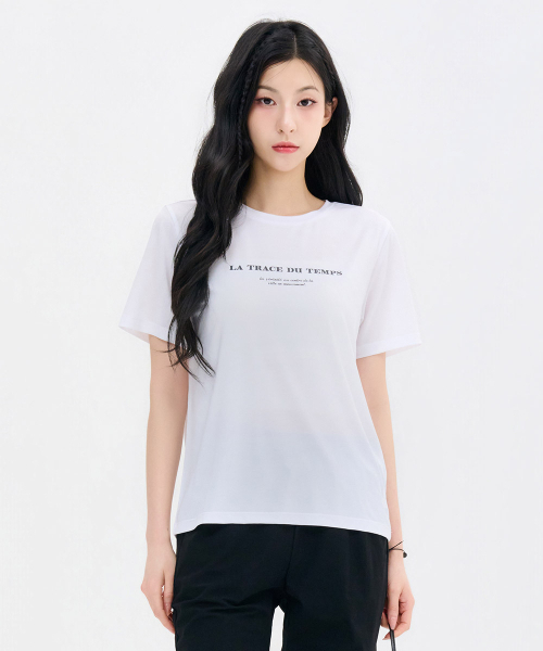 CHASECULT(チェイスカルト)の「レディース エッセンシャルアイスTシャツ-FBZG5851C01(Tシャツ/カットソー・レディース・ホワイト・85/90/95)」の1枚目の写真