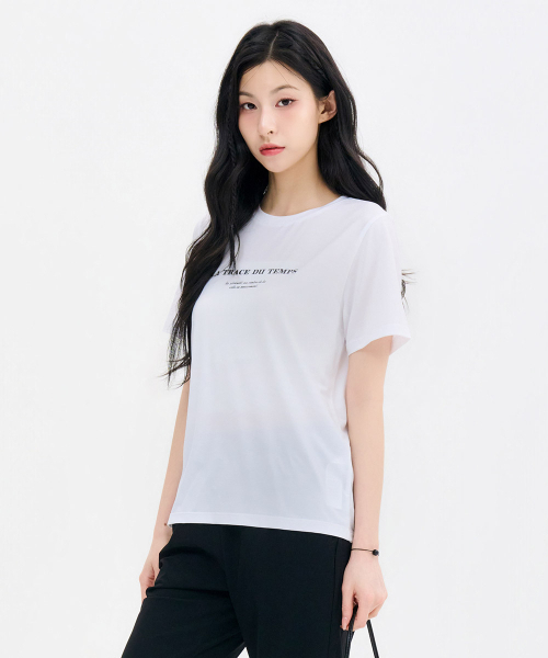 CHASECULT(チェイスカルト)の「レディース エッセンシャルアイスTシャツ-FBZG5851C01(Tシャツ/カットソー・レディース・ホワイト・85/90/95)」の5枚目の写真