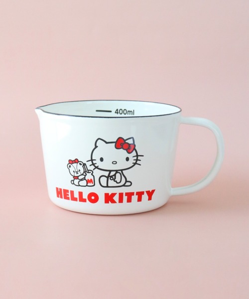 SANRIO/サンリオ〉 ハローキティ＆タイニーチャム ホーローメジャー
