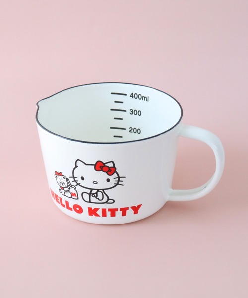 SANRIO/サンリオ〉 ハローキティ＆タイニーチャム ホーローメジャー