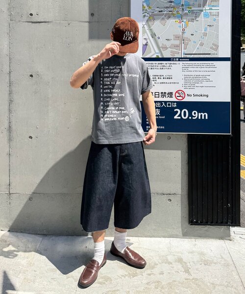 CIAOPANIC(チャオパニック)の「ルールグラフィックTシャツ(Tシャツ/カットソー・レディース・チャコールグレー/ネイビー/ホワイト・LARGE/MEDIUM)」の20枚目の写真