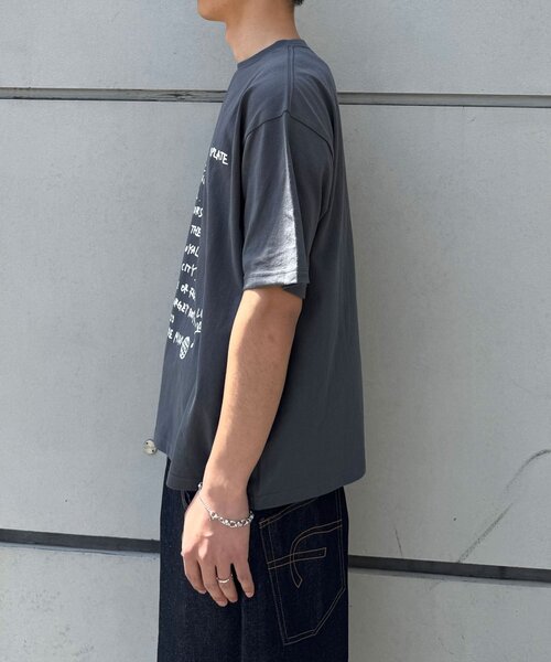 CIAOPANIC(チャオパニック)の「ルールグラフィックTシャツ(Tシャツ/カットソー・レディース・チャコールグレー/ネイビー/ホワイト・LARGE/MEDIUM)」の14枚目の写真