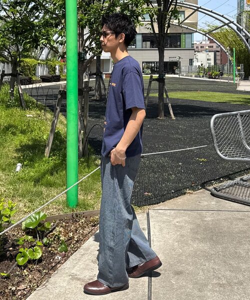 CIAOPANIC(チャオパニック)の「ルールグラフィックTシャツ(Tシャツ/カットソー・レディース・チャコールグレー/ネイビー/ホワイト・LARGE/MEDIUM)」の4枚目の写真