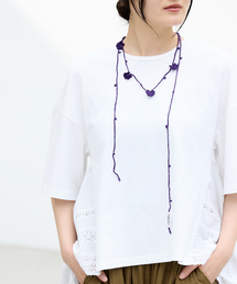 JANE SMITH / JOHN SMITH（ジェーンスミスジョンスミス）の「【一部店舗限定】JANE SMITH/ジェーンスミス CROCHET FLOWERS STRING 26SKN-465S（チョーカー）」