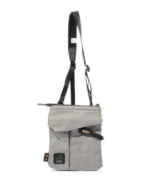 AS2OV(アッソブ)の「【AS2OV/アッソブ】 330×1000D CORDURA STANDARD SERIES SACOCHE / サコッシュ(ショルダーバッグ・メンズ・ネイビー/キャメル/チョコ/カーキ/ブラック/グレー・FREE)」の2枚目の写真