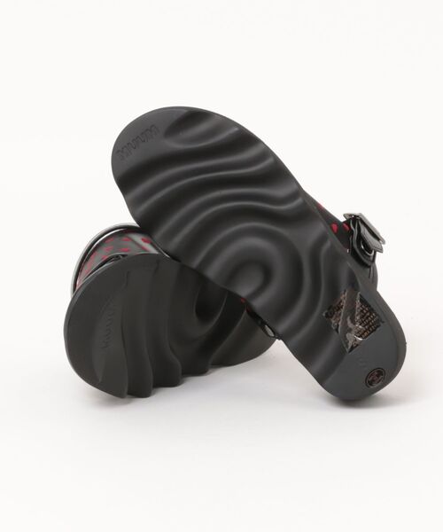 MUUM(ムーム)の「【MUUM】ムーム チュールメッシュ厚底ミュールサンダル WX6142(サンダル・レディース・ブラック/ブラック系その他・S/M/L/LL)」の3枚目の写真
