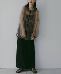 FIGURE（フィギュア）の「Georgette Pencil Skirt 62610801（スカート）」