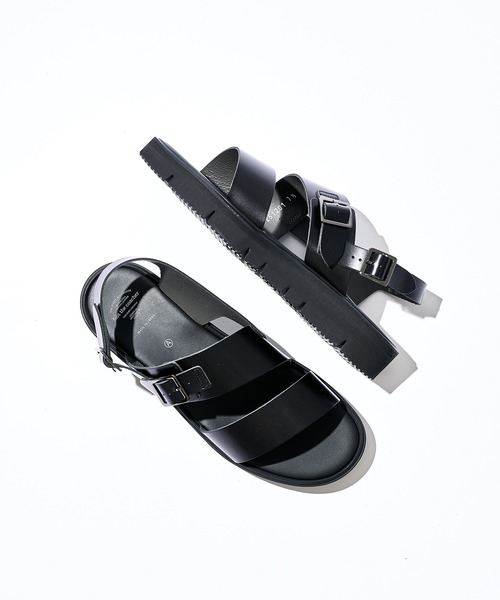 foot the coacher（フットザコーチャー）の「【foot the coacher】SS BELT SANDAL（サンダル・メンズ・ブラック・9/8h）」の5枚目の写真
