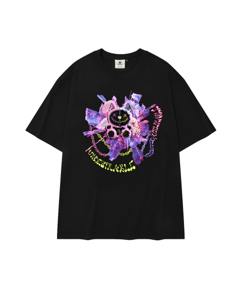DYSFUNCT(ディスファンクト)の「UNWANTED RABBITS T-SHIRT(BLACK)(Tシャツ/カットソー・レディース・その他・SMALL/MEDIUM/LARGE)」の4枚目の写真