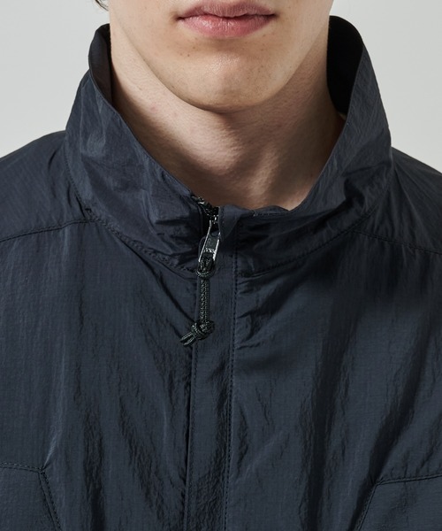 N.HOOLYWOOD(N.ハリウッド)の「【N.HOOLYWOOD】9251-BL04-003 STAND COLLAR BLOUSON(ブルゾン・メンズ・ブラック/ダークグレー・40/38/36)」の5枚目の写真