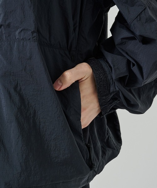 N.HOOLYWOOD(N.ハリウッド)の「【N.HOOLYWOOD】9251-BL04-003 STAND COLLAR BLOUSON(ブルゾン・メンズ・ブラック/ダークグレー・40/38/36)」の7枚目の写真
