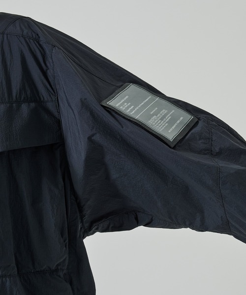 N.HOOLYWOOD(N.ハリウッド)の「【N.HOOLYWOOD】9251-BL04-003 STAND COLLAR BLOUSON(ブルゾン・メンズ・ブラック/ダークグレー・40/38/36)」の11枚目の写真