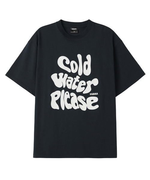 URBANAGE(アーバンエイジ)の「Cold Water Plz オーバー半袖_ネイビー(Tシャツ/カットソー・レディース・その他・MEDIUM/LARGE)」の1枚目の写真