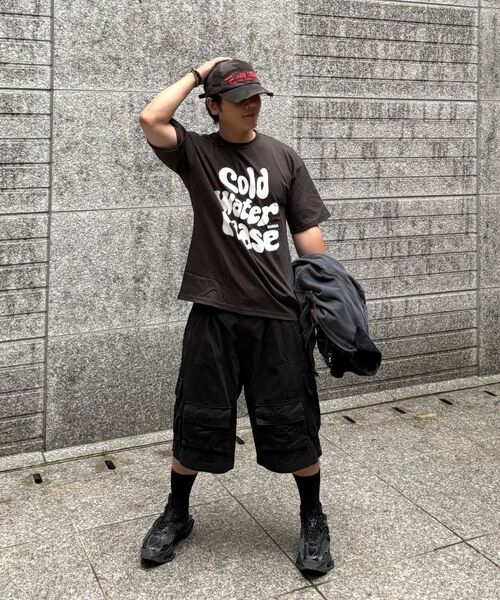 URBANAGE(アーバンエイジ)の「Cold Water Plz オーバー半袖_ネイビー(Tシャツ/カットソー・レディース・その他・MEDIUM/LARGE)」の7枚目の写真