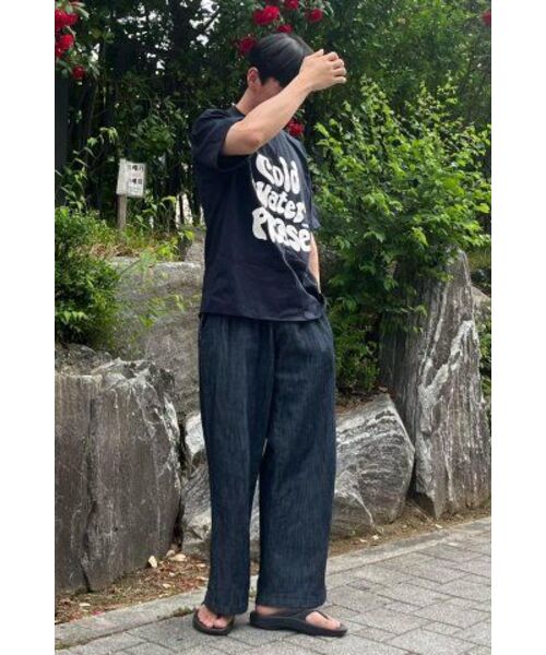 URBANAGE(アーバンエイジ)の「Cold Water Plz オーバー半袖_ネイビー(Tシャツ/カットソー・レディース・その他・MEDIUM/LARGE)」の15枚目の写真