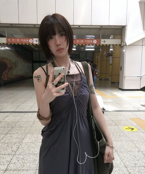 EXPIRED GIRL（エクスパイアードガール）の「Noma Bead Top Cocoa Brown（Tシャツ/カットソー・レディース・その他・FREE）」の7枚目の写真