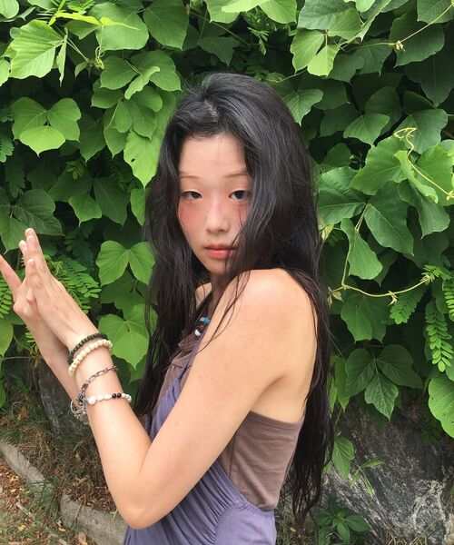 EXPIRED GIRL（エクスパイアードガール）の「Noma Bead Top Cocoa Brown（Tシャツ/カットソー・レディース・その他・FREE）」の8枚目の写真
