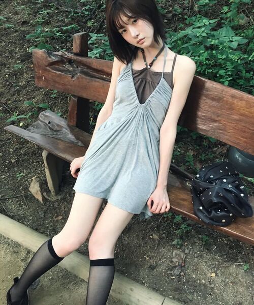 EXPIRED GIRL（エクスパイアードガール）の「Noma Bead Top Cocoa Brown（Tシャツ/カットソー・レディース・その他・FREE）」の3枚目の写真