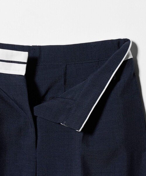 A DAY IN THE LIFE UNITED ARROWS(アデイインザライフユナイテッドアローズ)の「リネンライク マーベルト ワイドパンツ ‐ウォッシャブル‐<A DAY IN THE LIFE>(その他パンツ・レディース・ダークグレー/ナチュラル/ネイビー・M/S)」の13枚目の写真