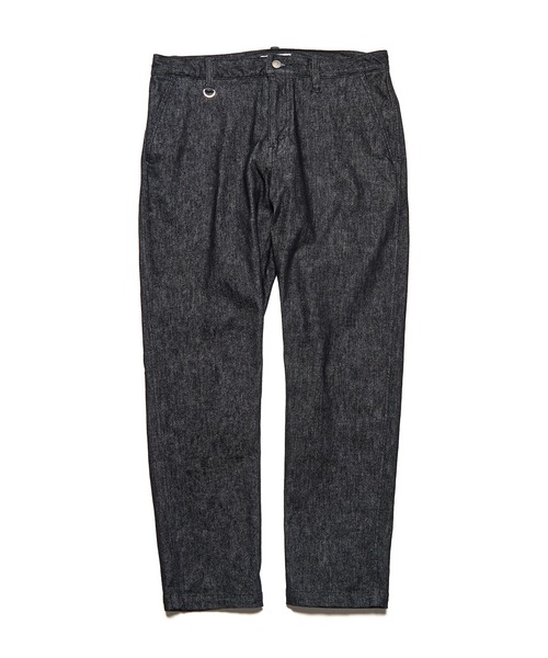 uniform experiment(ユニフォームエクスペリメント)の「HIGH STRETCH DENIM TAPERED PANTS(デニムパンツ・メンズ・ブラック/インディゴブルー・2/1/5/4/3)」の1枚目の写真