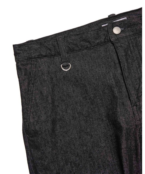 uniform experiment(ユニフォームエクスペリメント)の「HIGH STRETCH DENIM TAPERED PANTS(デニムパンツ・メンズ・ブラック/インディゴブルー・2/1/5/4/3)」の6枚目の写真