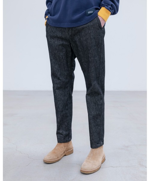 uniform experiment(ユニフォームエクスペリメント)の「HIGH STRETCH DENIM TAPERED PANTS(デニムパンツ・メンズ・ブラック/インディゴブルー・2/1/5/4/3)」の3枚目の写真