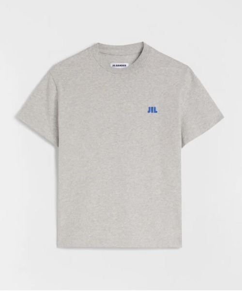 JIL SANDER(ジルサンダー)の「T-SHIRT CN SS EMB(Tシャツ/カットソー・レディース・ブラック/ネイビー/グレー/ホワイト・S/XS/L/M)」の5枚目の写真