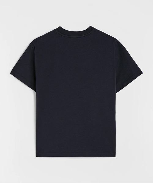 JIL SANDER(ジルサンダー)の「T-SHIRT CN SS EMB(Tシャツ/カットソー・レディース・ブラック/ネイビー/グレー/ホワイト・S/XS/L/M)」の8枚目の写真