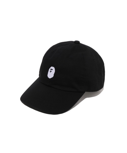 A BATHING APE(アベイシングエイプ)の「APE HEAD ONE POINT PANEL CAP(キャップ・メンズ・ベージュ/ブラック/バーガンディー・FREE)」の2枚目の写真