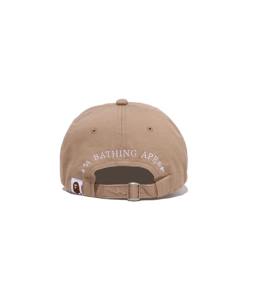 A BATHING APE(アベイシングエイプ)の「APE HEAD ONE POINT PANEL CAP(キャップ・メンズ・ベージュ/ブラック/バーガンディー・FREE)」の8枚目の写真