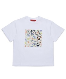 Max&Co.(マックスアンドコー)Kids & Junior ブランドロゴ花柄半袖Tシャツカットソー